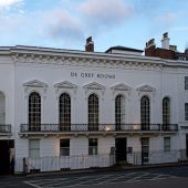 Historic De Grey Rooms building facade
